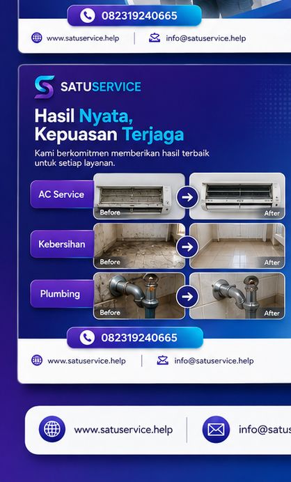 Hasil pengerjaan SatuService